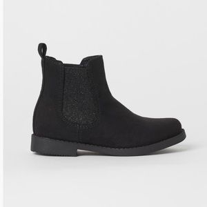 H&M faux suede toddler ankle boots size 8